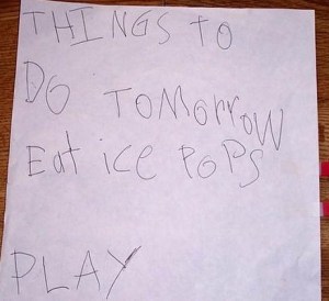 Best To Do List Ever